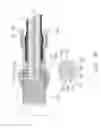 Fig. 58 - Coaxial cable connector and threaded connector