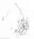 Fig. 03 - Seal having a packing portion extending from a flat portion with a step
