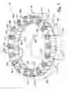 Fig. 07 - Motor stator with reduced coil configuration