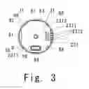 Fig. 04 - Inner-rotor motor with upper and lower brackets press-fit with the stator core, and a circuit board