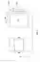Fig. 08 - Flush mounting stand, hanger/carry handle for mobile electronic device