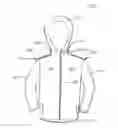 Fig. 02 - Outerwear garment with semi-removable front panels