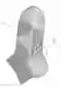 Fig. 02 - Knit sock with targeted compression zone
