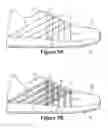 Fig. 10 - Footwear incorporating angled tensile strand elements