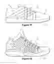 Fig. 14 - Footwear incorporating angled tensile strand elements