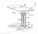 Fig. 01 - Load compensator for height adjustable table