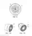 Fig. 12 - FLAMELESS THERMAL SPRAY SYSTEM USING FLAME HEAT SOURCE
