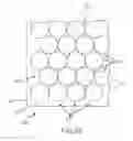Fig. 33 - Pixel mapping and printing for micro lens arrays to achieve dual-axis activation of images
