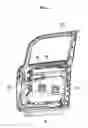 Fig. 02 - Front door device in vehicle