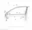 Fig. 01 - Vehicle door frame structure