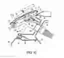 Fig. 09 - Charging port lid for an electric vehicle having a first striking part contacting a location on a charging gun other than its unlocking operation part