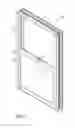 Fig. 02 - Double hung latch and jamb hardware