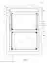 Fig. 03 - Frameless supplemental window for fenestration incorporating infiltration blockers