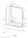 Fig. 33 - Frameless supplemental window for fenestration incorporating infiltration blockers