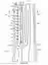 Fig. 06 - INTERIOR COOLING CIRCUITS IN TURBINE BLADES