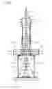 Fig. 03 - Securing device for securing a turbomachine rotor set up transversely to a horizontal plane against tipping over and orientation method therefor