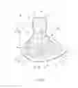 Fig. 09 - Range hood with an easily assembled and disassembled lamp