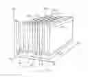 Fig. 01 - One-piece part including a magnetocaloric material not including an alloy including iron and silicon and a lanthanide, and heat generator including said part