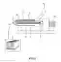 Fig. 09 - One-piece part including a magnetocaloric material not including an alloy including iron and silicon and a lanthanide, and heat generator including said part