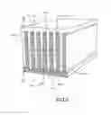 Fig. 06 - One-piece part including a magnetocaloric material including an alloy including iron and silicon and at least one lanthanide, and method for manufacturing said one-piece part