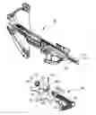 Fig. 01 - Quick-release device for a crossbow stock assembly