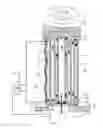 Fig. 02 - General sample injector, gas chromatograph and combined spectrometer