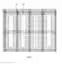 Fig. 06 - Pixel structure comprising a black matrix having first and second portions wherein the second portion is in exact alignment with an edge of a pixel electrode and liquid crystal display panel having same