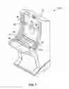 Fig. 02 - Varying thickness armrest with integrated multi-level button panel