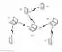 Fig. 01 - METHOD OF TRANSMISSION BETWEEN NODES OF A MANET COMMUNICATION NETWORK OPERATING ON AN HF BAND WITH TDMA SHARING OF THE RADIO CHANNEL