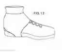 Fig. 09 - Debris inhibitor for shoes and methods for making same