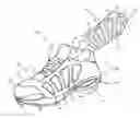Fig. 01 - Article of footwear with a customizable upper