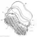 Fig. 01 - Hair brushing device