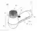 Fig. 01 - Hairdressing device having gear module for reducing rotational speed