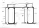 Fig. 01 - Apparatus for restricting access to a retail store aisle