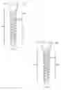 Fig. 02 - Pedicle screw with reverse spiral cut and methods thereof