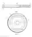 Fig. 02 - Bone screw fixation system