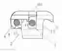 Fig. 01 - Orthodontic self-locking bracket