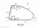 Fig. 16 - Golf club head with flexure