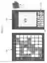 Fig. 11 - WORD GUESSING GAME HAVING LETTERS ASSOCIATED WITH GRID POSITIONS