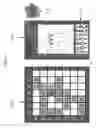 Fig. 12 - WORD GUESSING GAME HAVING LETTERS ASSOCIATED WITH GRID POSITIONS