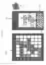 Fig. 32 - WORD GUESSING GAME HAVING LETTERS ASSOCIATED WITH GRID POSITIONS