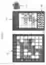 Fig. 44 - WORD GUESSING GAME HAVING LETTERS ASSOCIATED WITH GRID POSITIONS