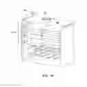 Fig. 16 - Systems including a condensing apparatus such as a bubble column condenser