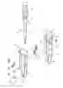 Fig. 01 - Knife and sheath assembly with realeasable knife securing function