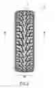 Fig. 03 - Pneumatic tire with tread having first lug grooves and first, second and third inclined grooves