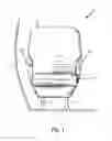 Fig. 02 - Infinitely vertically adjustable drop down armrest mechanism