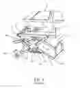 Fig. 02 - Folding mechanism for supporting table machine
