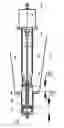 Fig. 01 - Device for the dosed feeding of raw material into an aluminium reduction cell