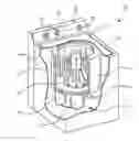 Fig. 01 - Control mechanism for washing machine drive with acceleration sensing