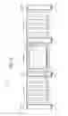 Fig. 02 - Floor-mounting gate-closer post with rotary dampener